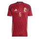 Belgia Axel Witsel #6 Tricou Fotbal Replică European 2024 Barbati Acasa